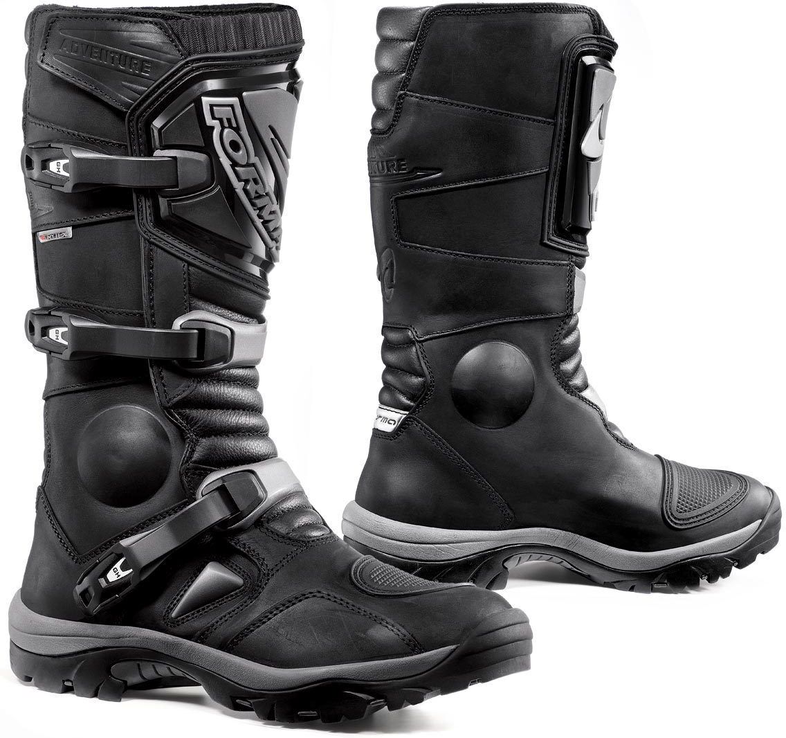 Forma Adventure Bottes de moto imperméables Noir taille : 40