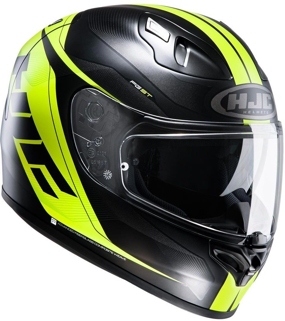 HJC FG-ST Crono Casque Noir Jaune taille : 2XL