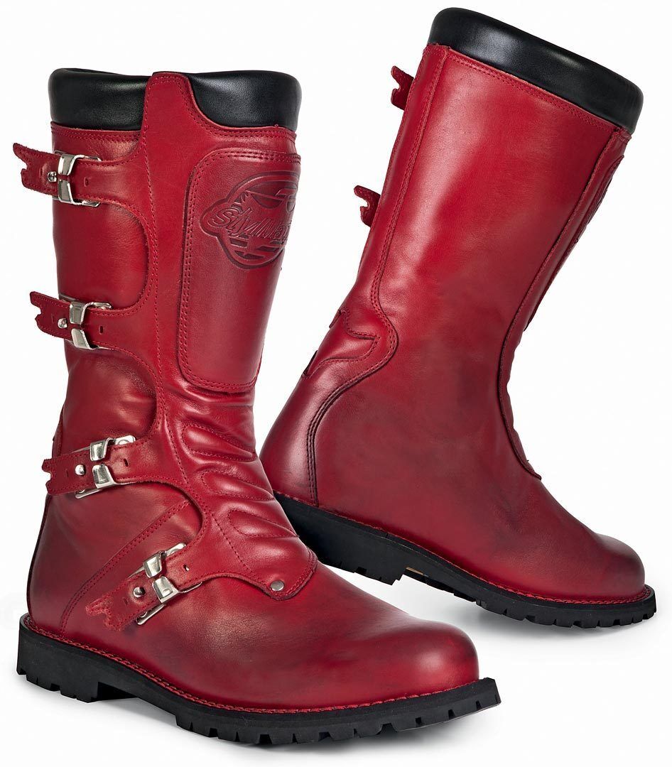 Stylmartin Continental Bottes imperméables Rouge taille : 41