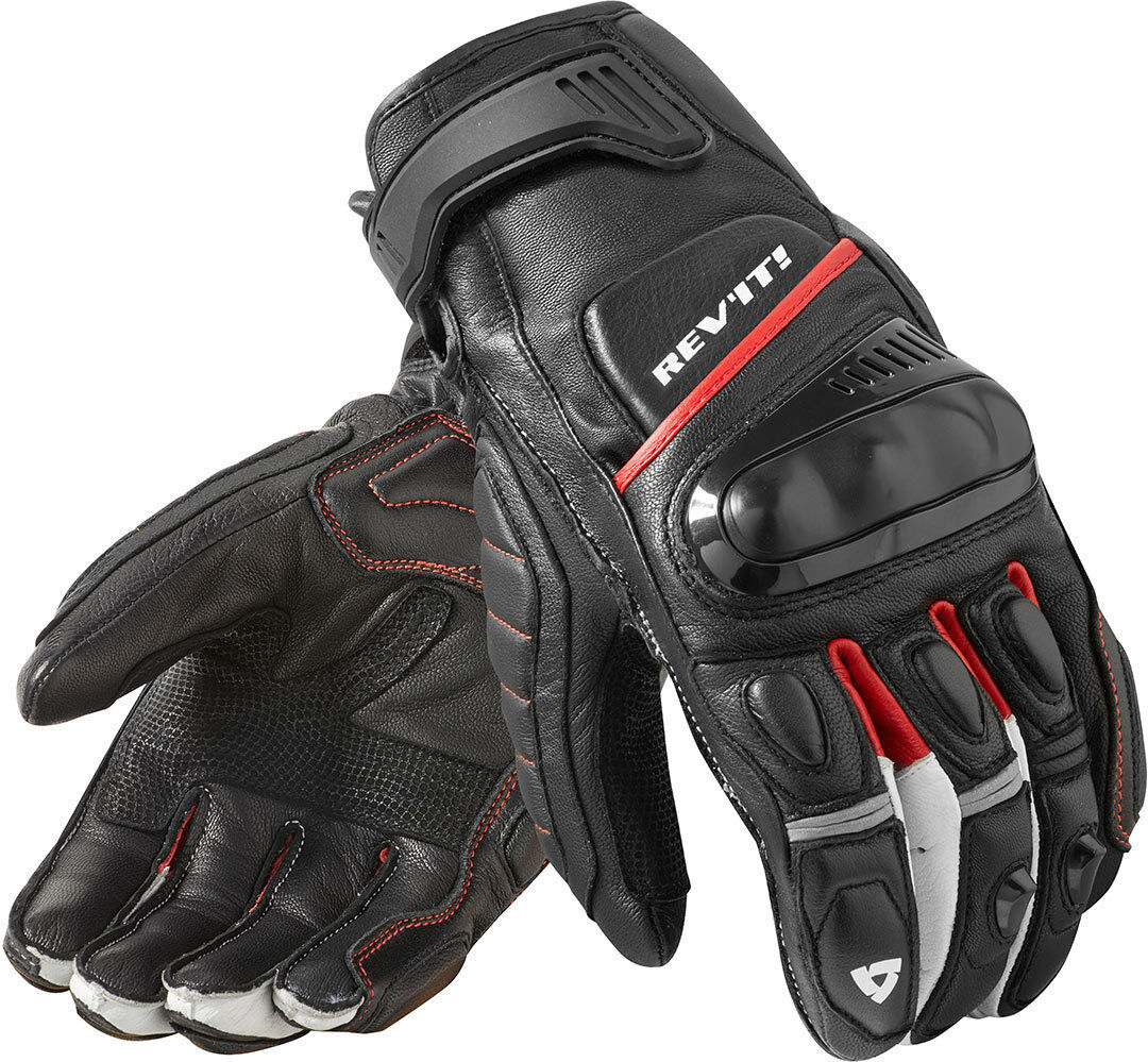 Revit Chicane Gants de moto Noir Rouge taille : 2XL