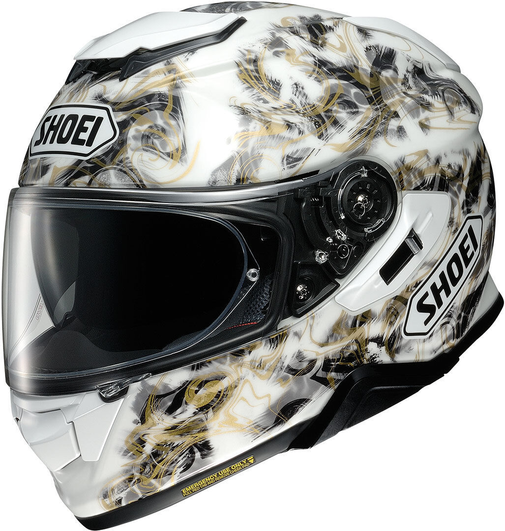 Shoei GT Air 2 Conjure Casque Blanc Or taille : S