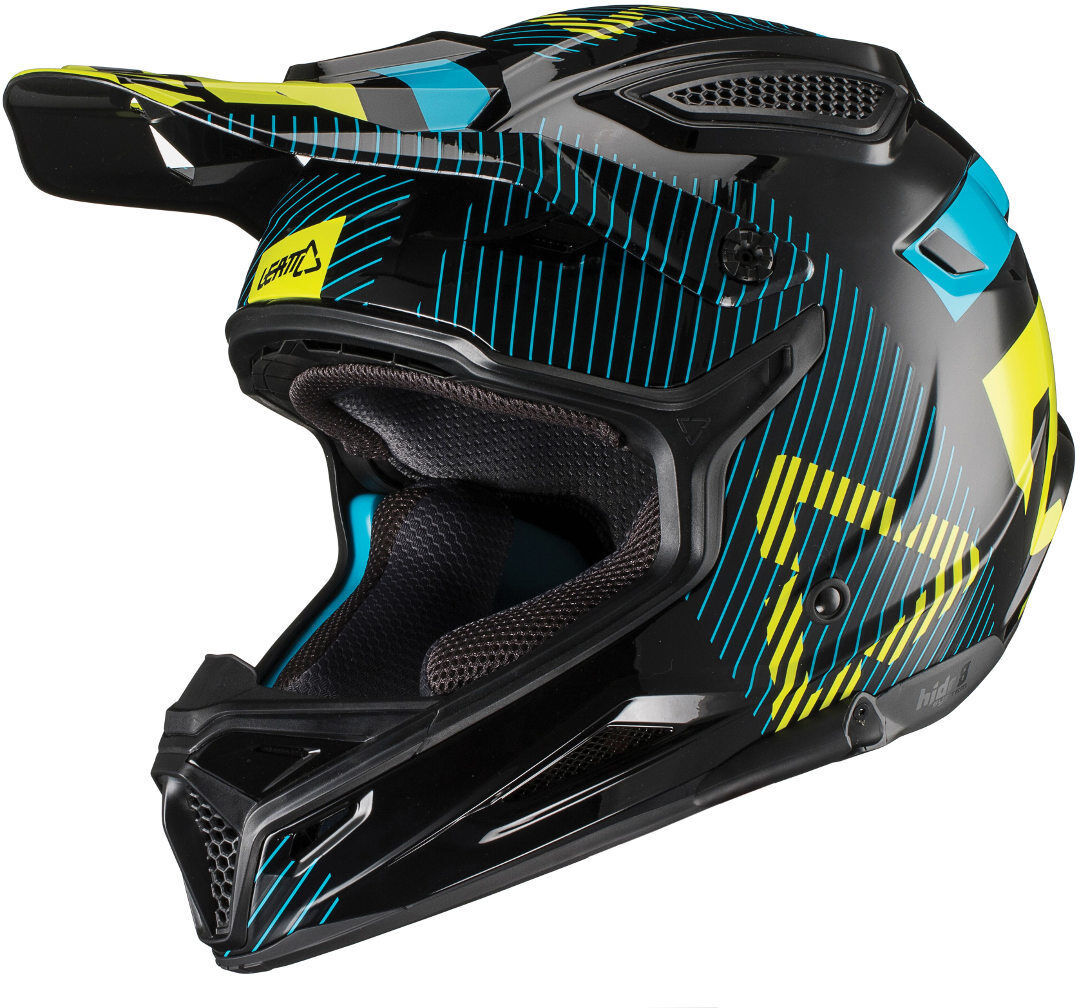 Leatt GPX 4.5 V19.2 Casque de motocross Noir Vert taille : XL