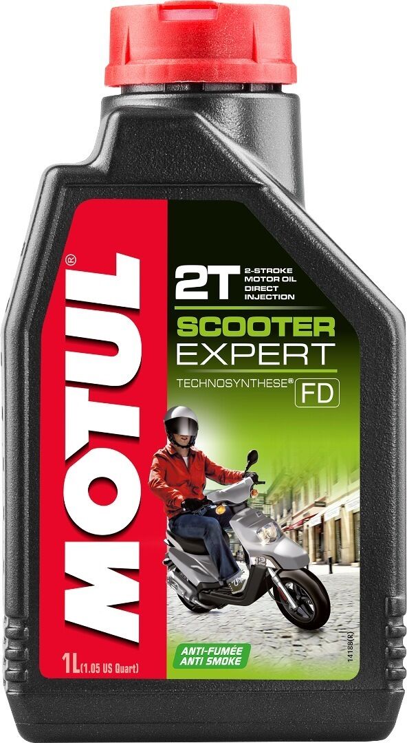MOTUL Scooter Expert 2T 1 litre d’huile moteur taille :
