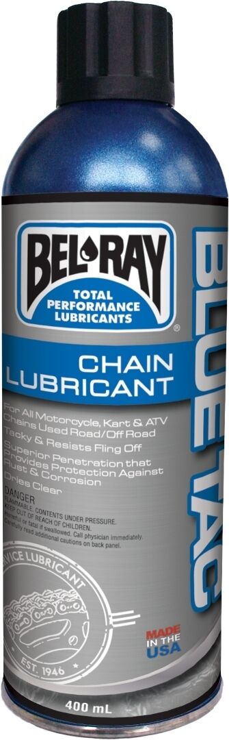 Bel Ray Bel-Ray Blue Tac Spray chaîne 400ml transparent taille :