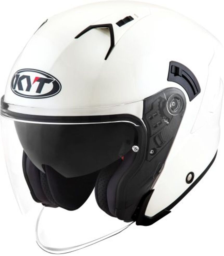 KYT NF-J Plain Casque jet Blanc taille : 2XL