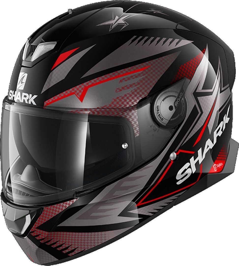 Shark Skwal 2.2 Draghal Casque Noir Gris Rouge taille : XS