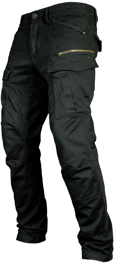 John Doe Defender Mono Pantalon textile moto Noir taille : 34