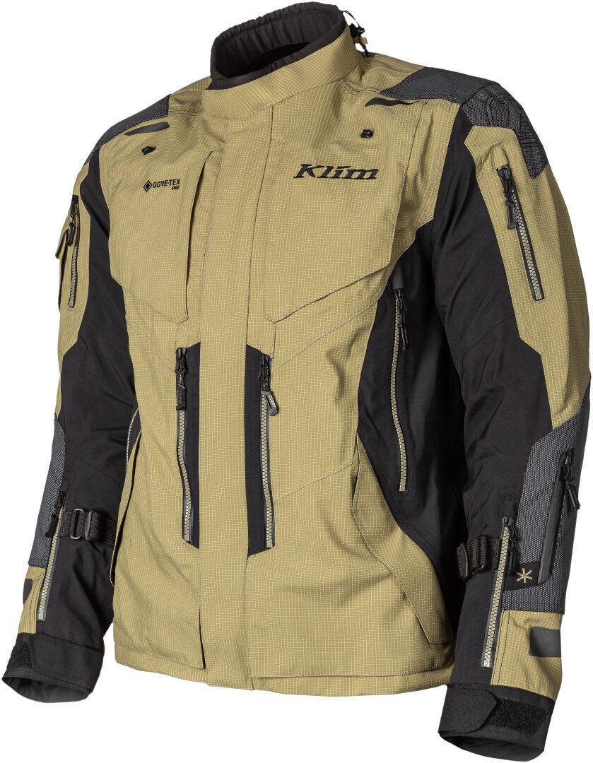 Klim Badlands Pro A3 Veste textile moto Noir Vert taille : M