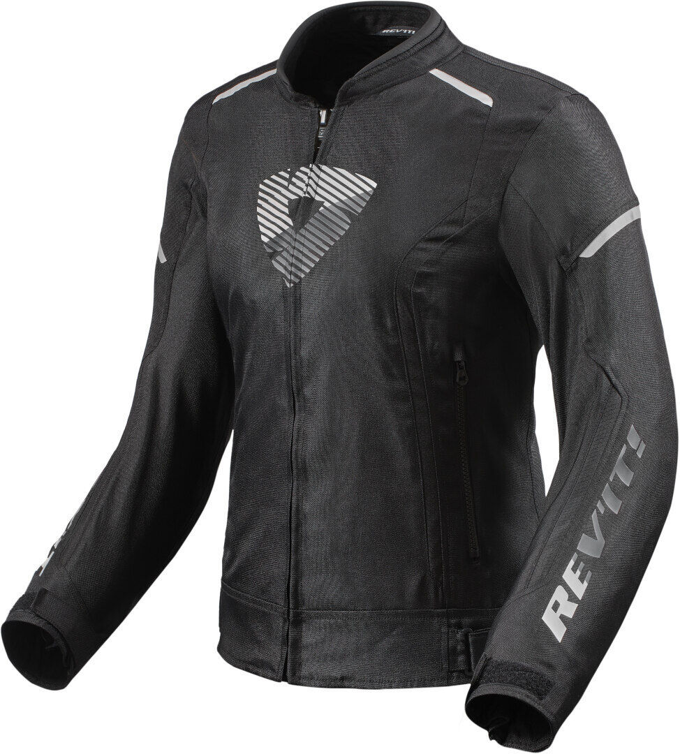 Revit Sprint H20 Veste textile de moto de dames Noir Blanc taille : 46