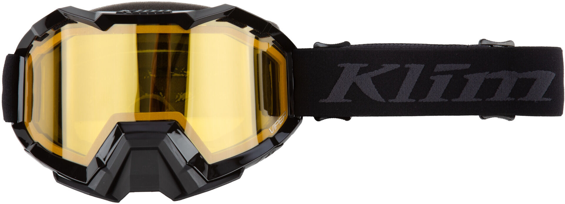 Klim Viper Lunettes de motoneige Noir Gris taille : unique taille