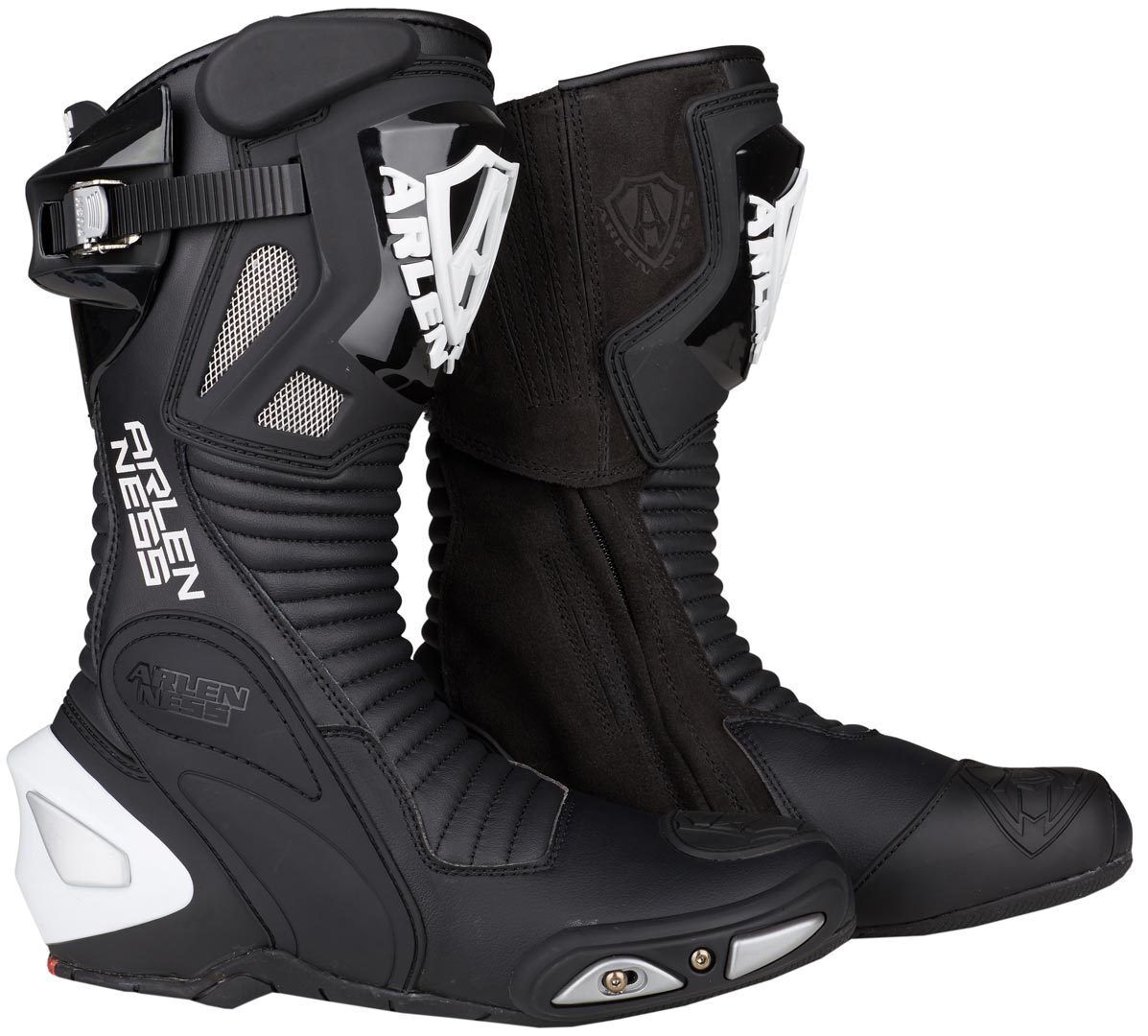 Arlen Ness Pro Shift Motorcycle Boots  - Black