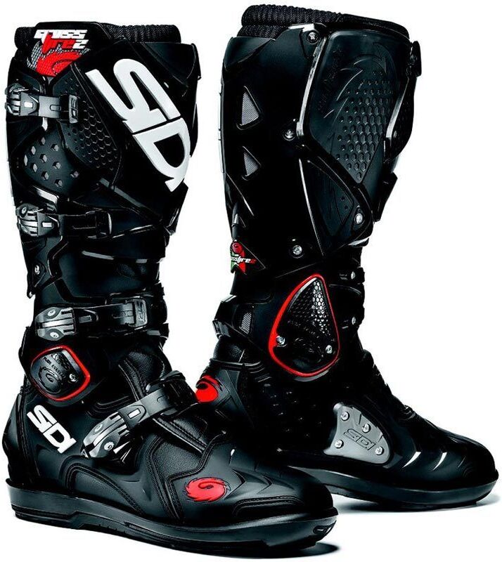 Sidi Crossfire 2 Srs Motocross Boots  - Black