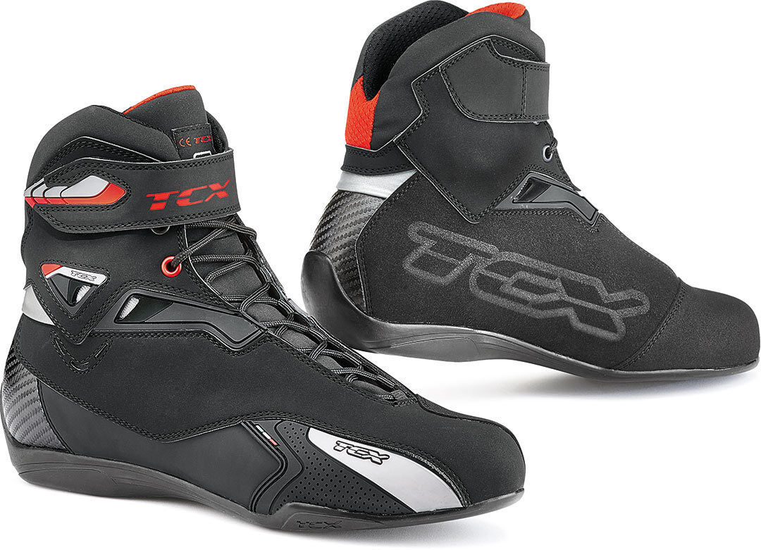 Tcx Rush Waterproof Motorcycle Shoes  - Black