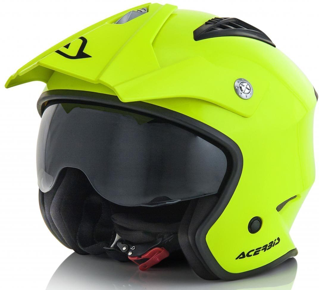 Acerbis Aria Jet Helmet  - Yellow