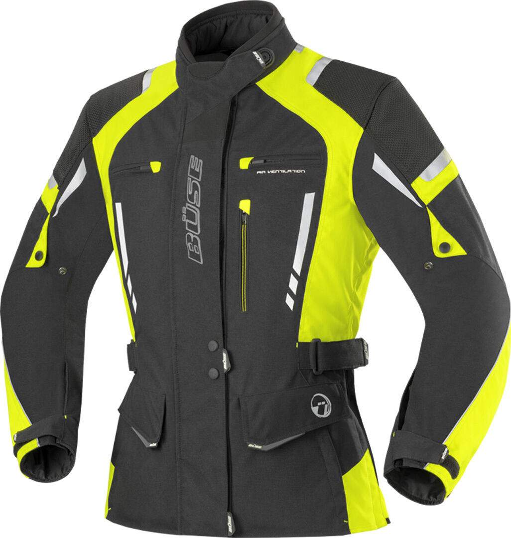 Büse Torino Pro Ladies Motorcycle Textile Jacket  - Black Green