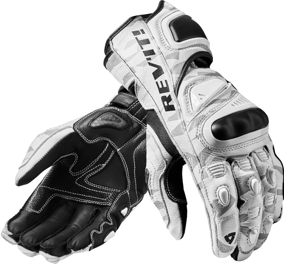 Revit Jerez 3 Motorcycle Gloves  - Grey