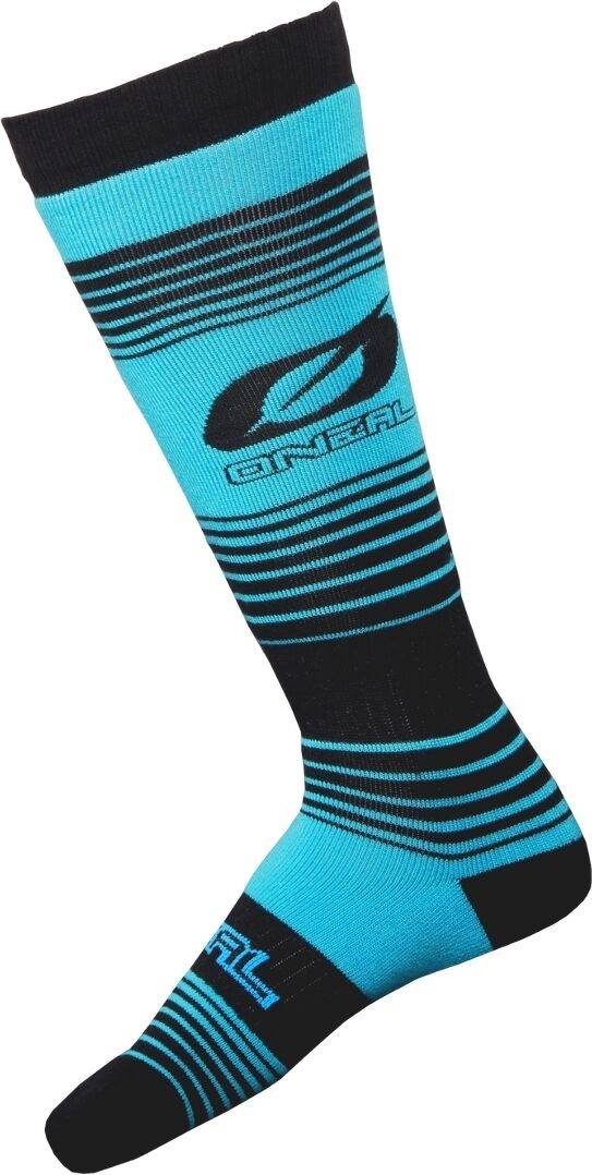 Oneal Mx Stripes Motocross Socks  - Turquoise