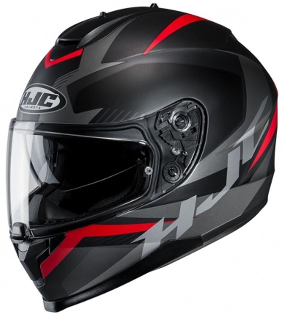 Hjc C70 Troky Helmet  - Black Red