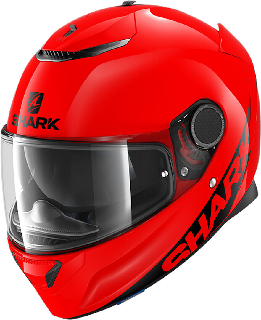 Shark Spartan Blank Helmet  - Red