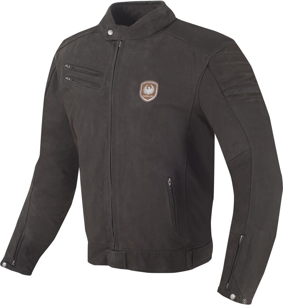 Merlin Alton Motorcycle Leather Jacket  - Brown