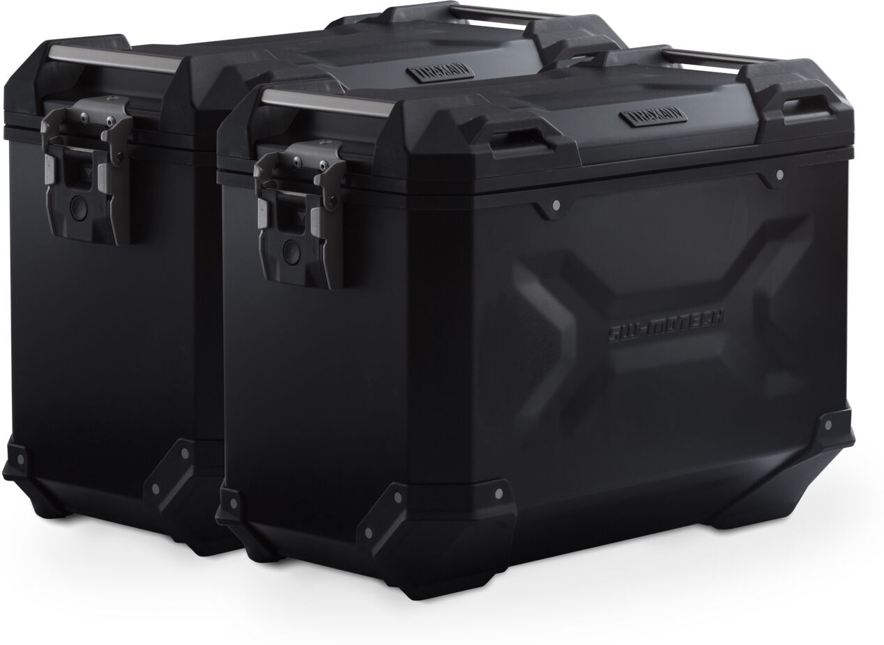 Sw-Motech Trax Adv Aluminium Case System - Black. 45/45 L. Honda X-Adv (16-).  - Schwarz