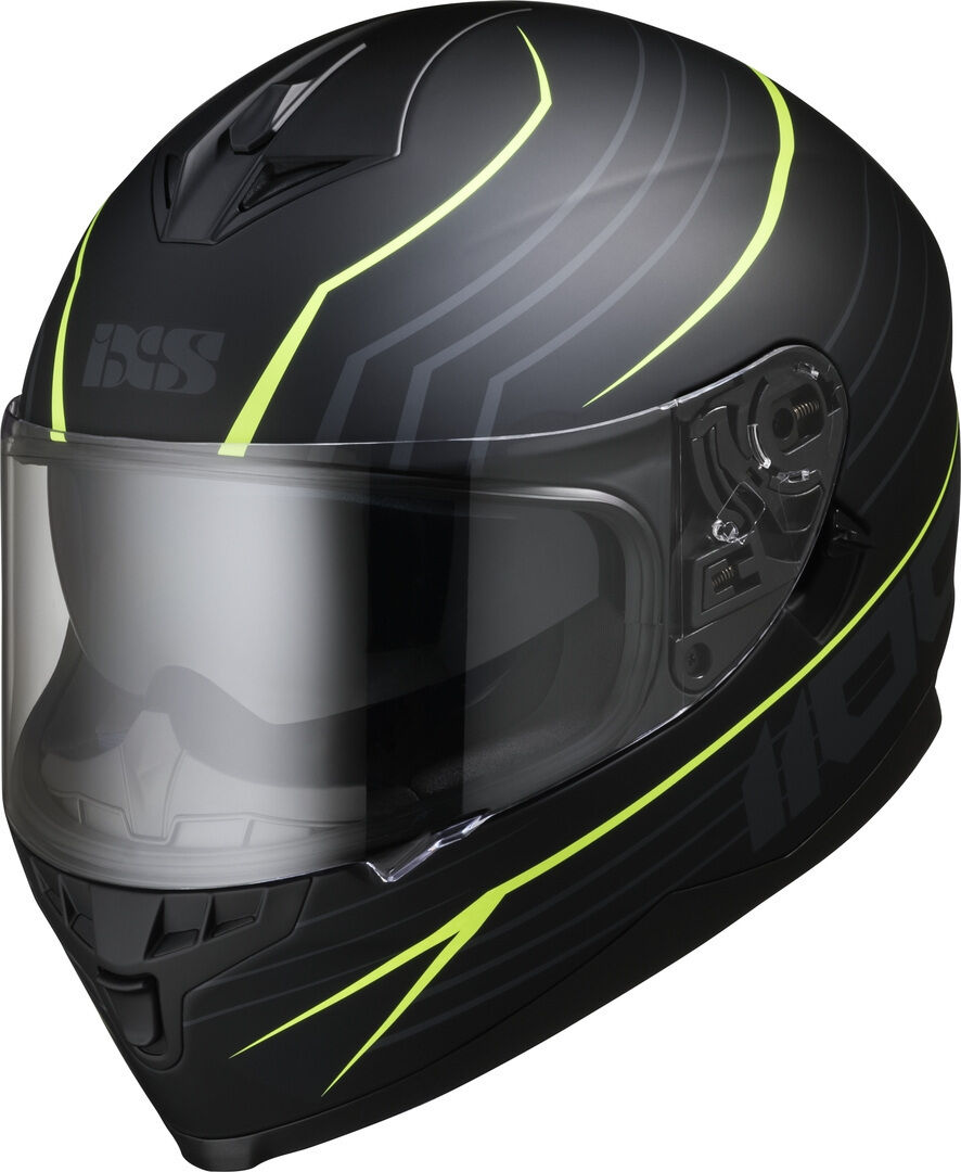 Ixs 1100 2.1 Helmet  - Black Yellow