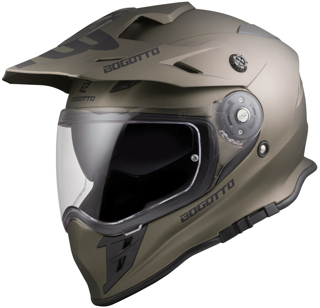 Bogotto V331 Enduro Helmet  - Brown