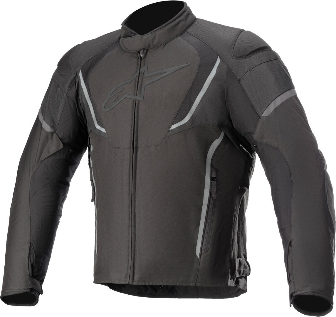 Alpinestars T-Jaws V3 Waterproof Motorcycle Textile Jacket  - Black