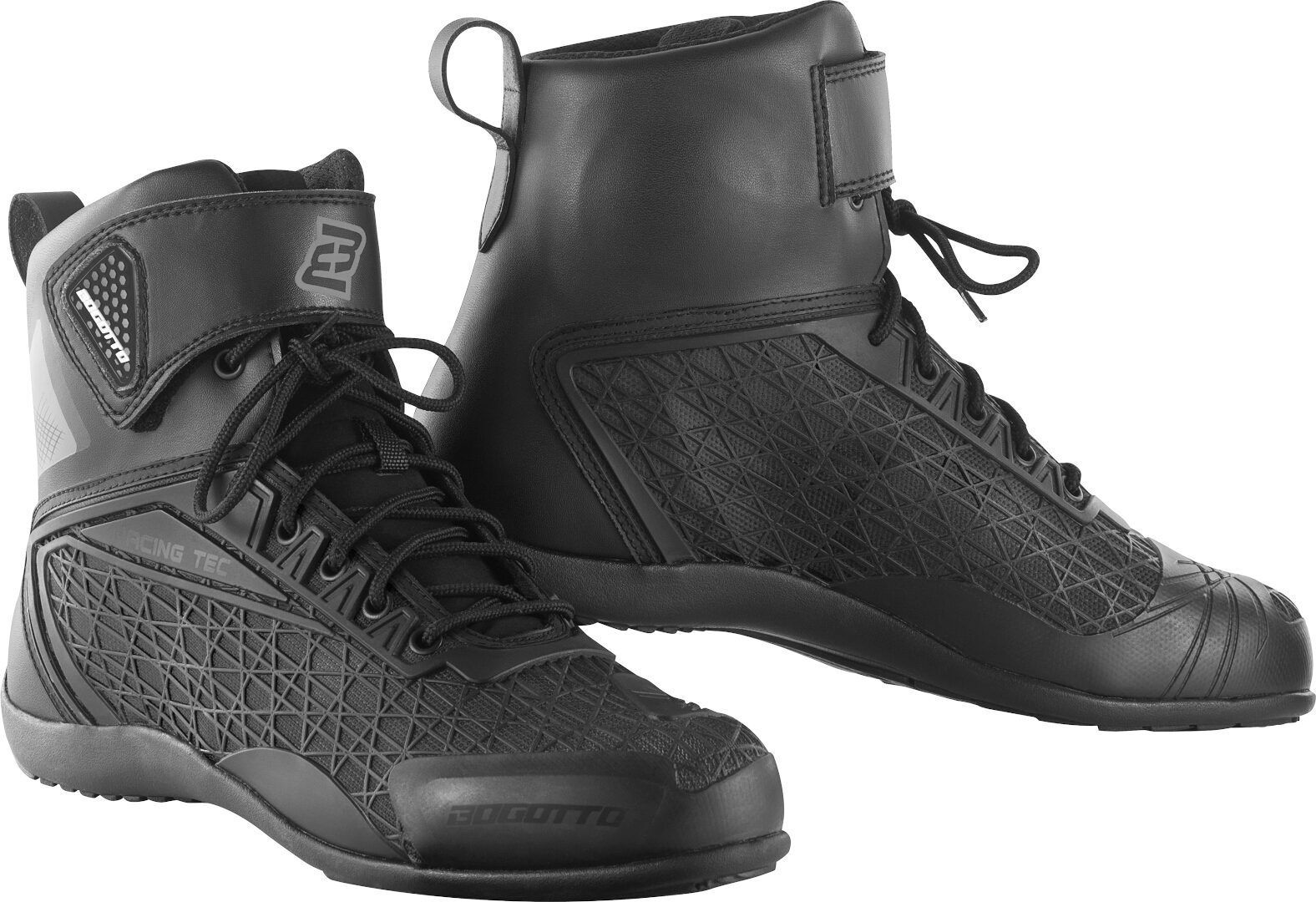 Bogotto Aaron Motorcycle Boots  - Black