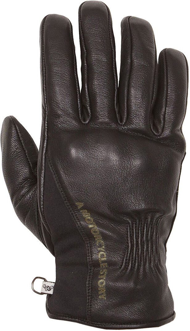 Helstons Pure Motorcycle Gloves  - Black