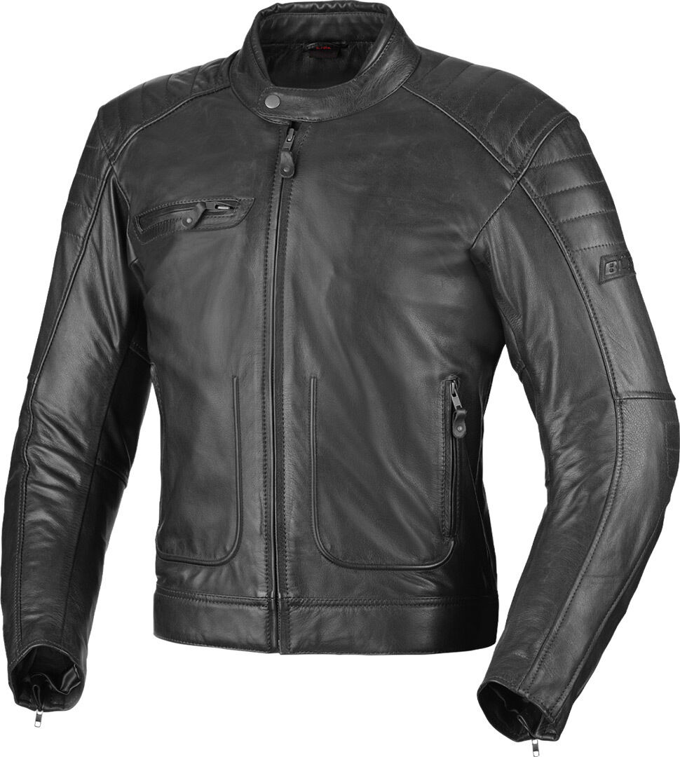 Büse Chester Motorcycle Leather Jacket  - Black