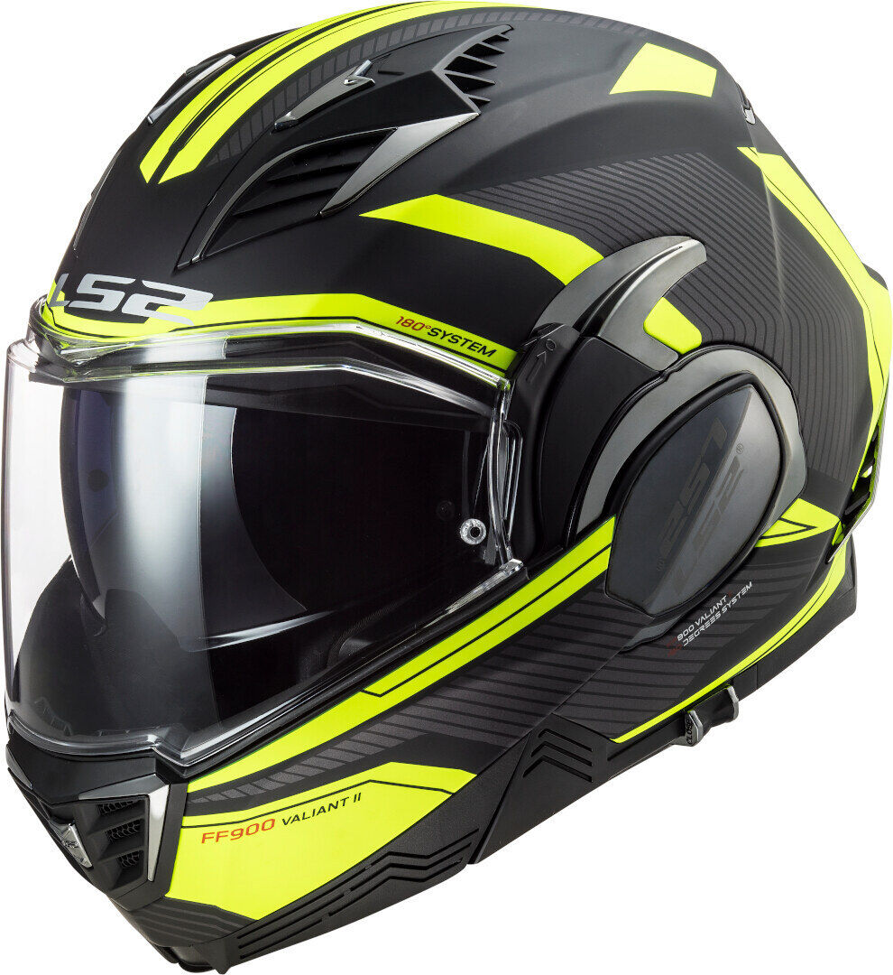 Ls2 Ff900 Valiant Ii Revo Helmet  - Black Yellow
