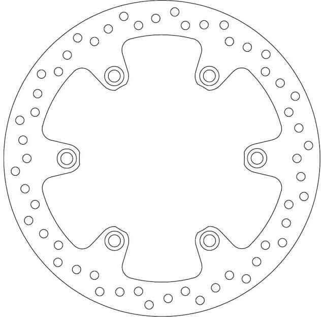 Ferodo Brake Disc Fmd0010r