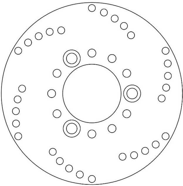 Ferodo Brake Disc Fmd0034r