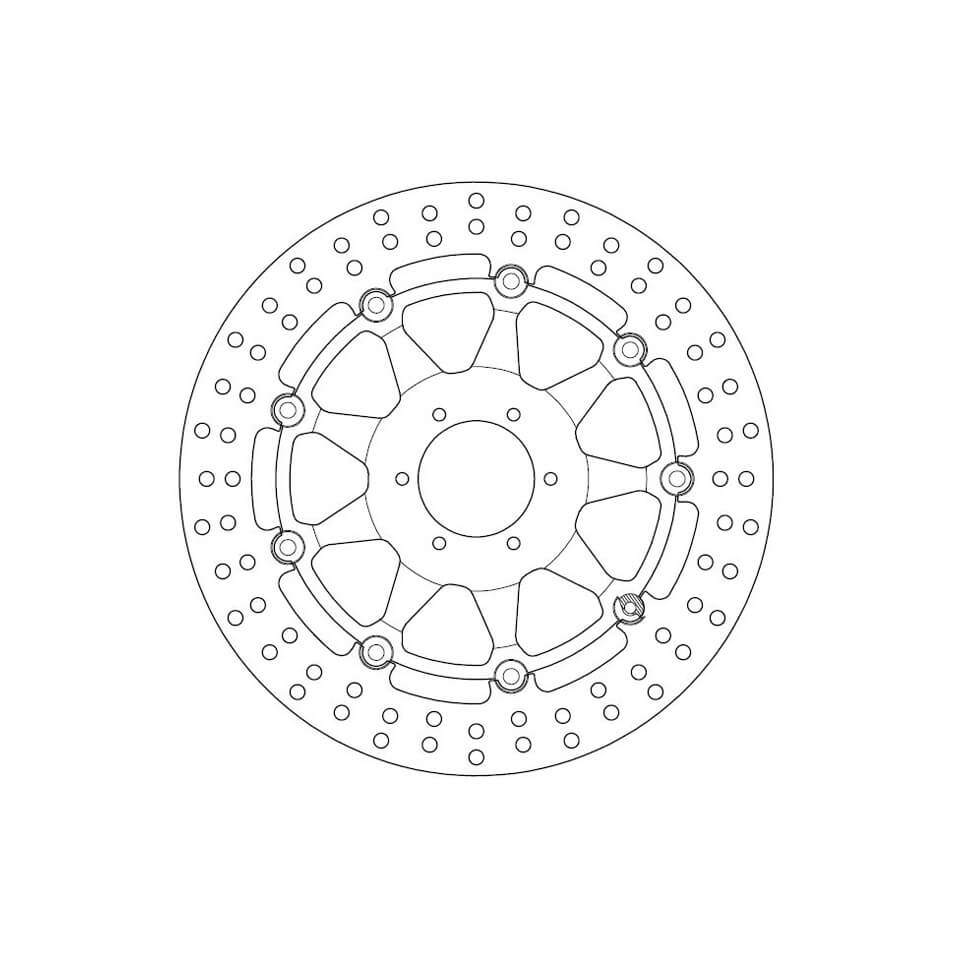 Ferodo Brake Disc Fmd0113rx