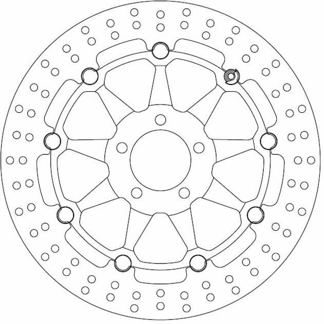 Ferodo Brake Disc Fmd0116rx