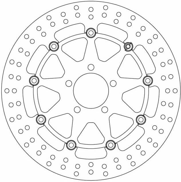 Ferodo Brake Disc Fmd0114rx