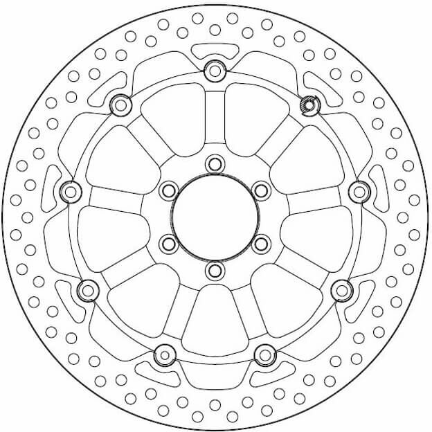 Ferodo Brake Disc Fmd0147rx