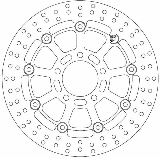 Ferodo Brake Disc Fmd0241rx