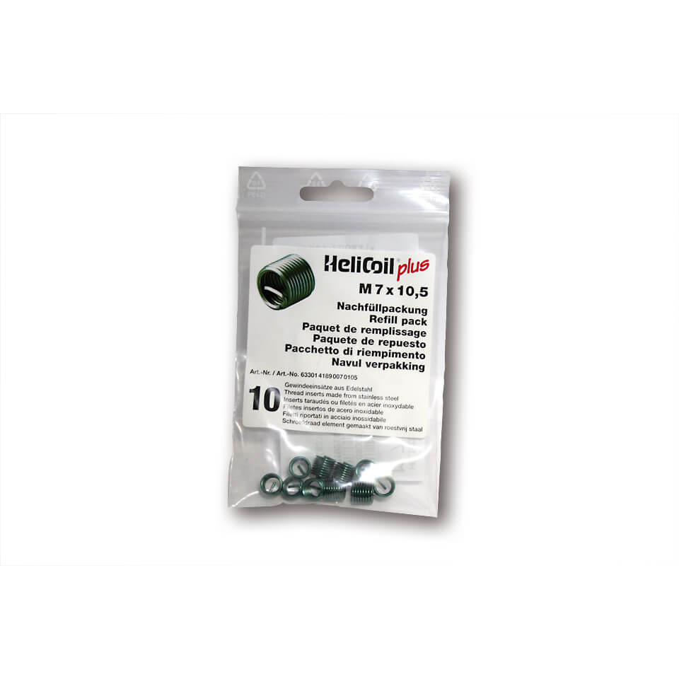 Helicoil Refill Pack Threaded Inserts M 7