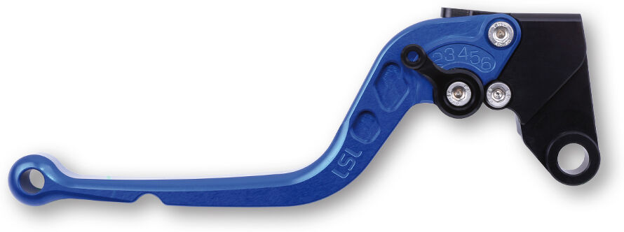 Lsl Clutch Lever Classic L19, Blue/black, Long  - Black