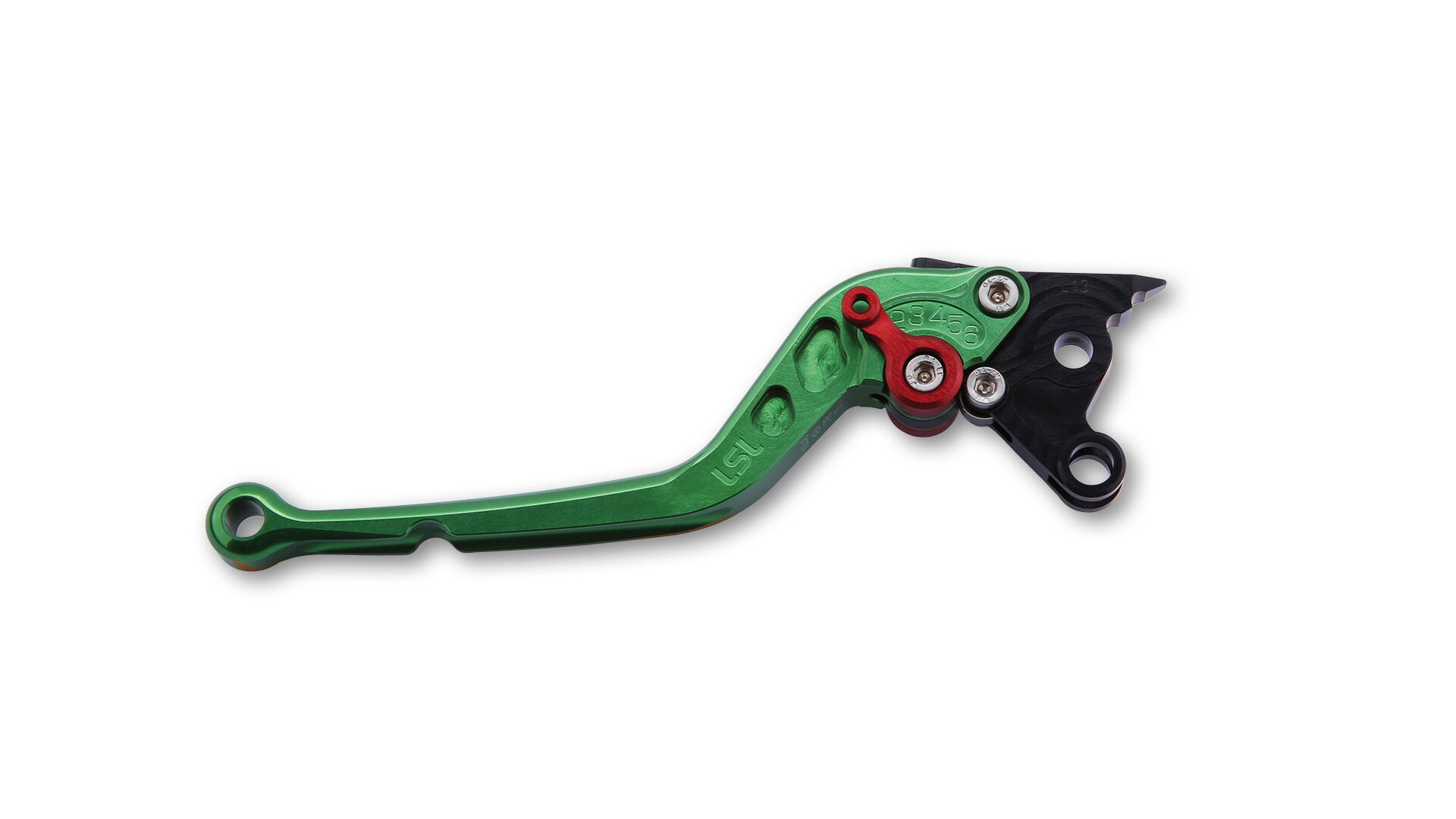 Lsl Clutch Lever Classic L24, Green/red, Long  - Red