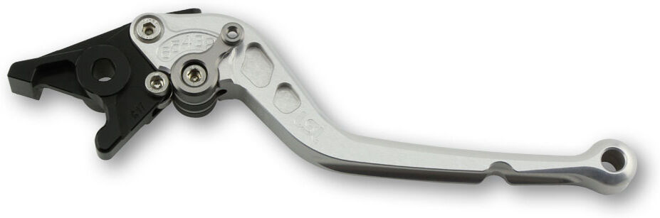 Lsl Brake Lever Classic R14, Silver/anthracite, Long  - Black Grey