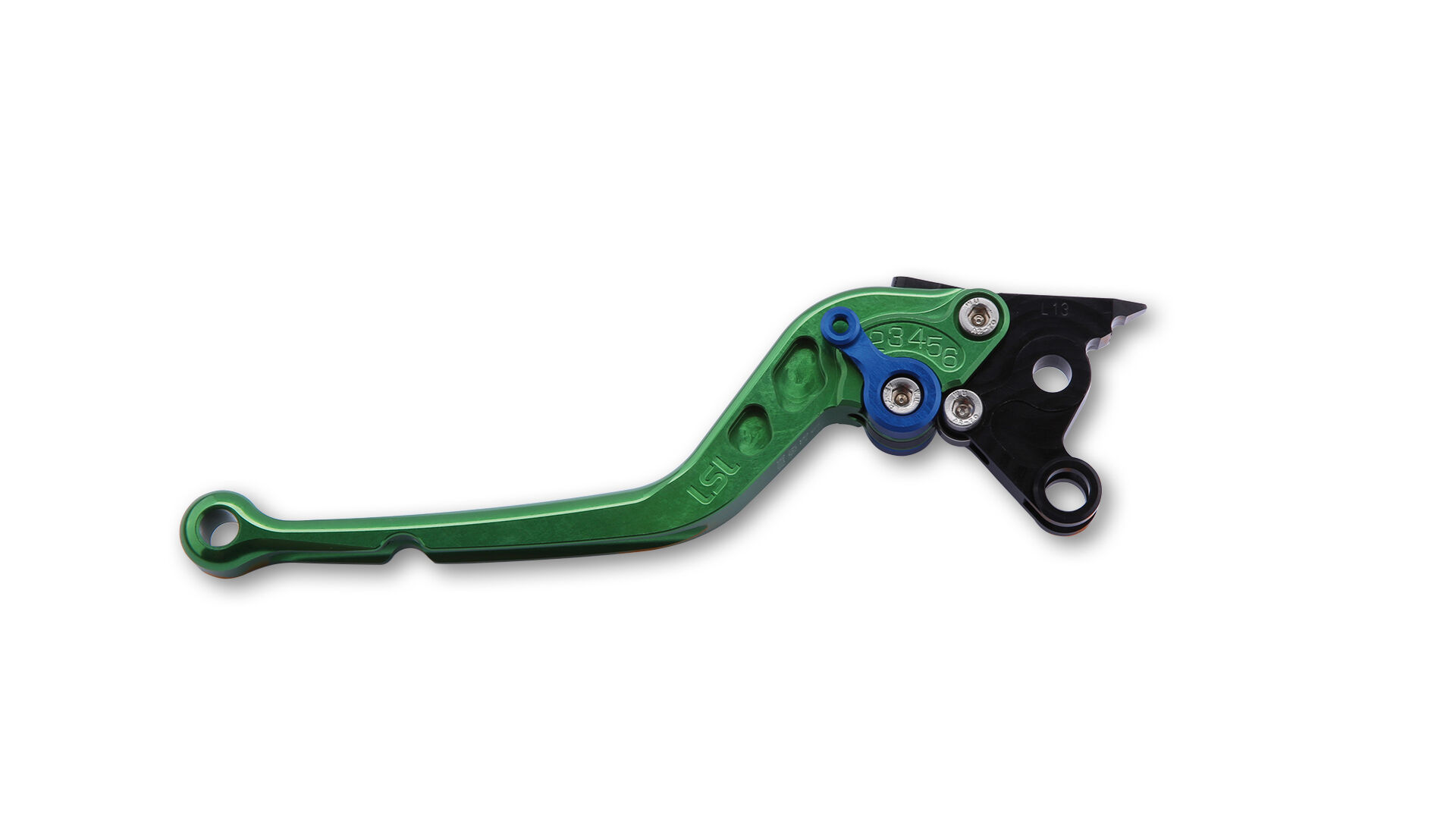 Lsl Brake Lever Classic R52r, Green/blue, Long  - Blue