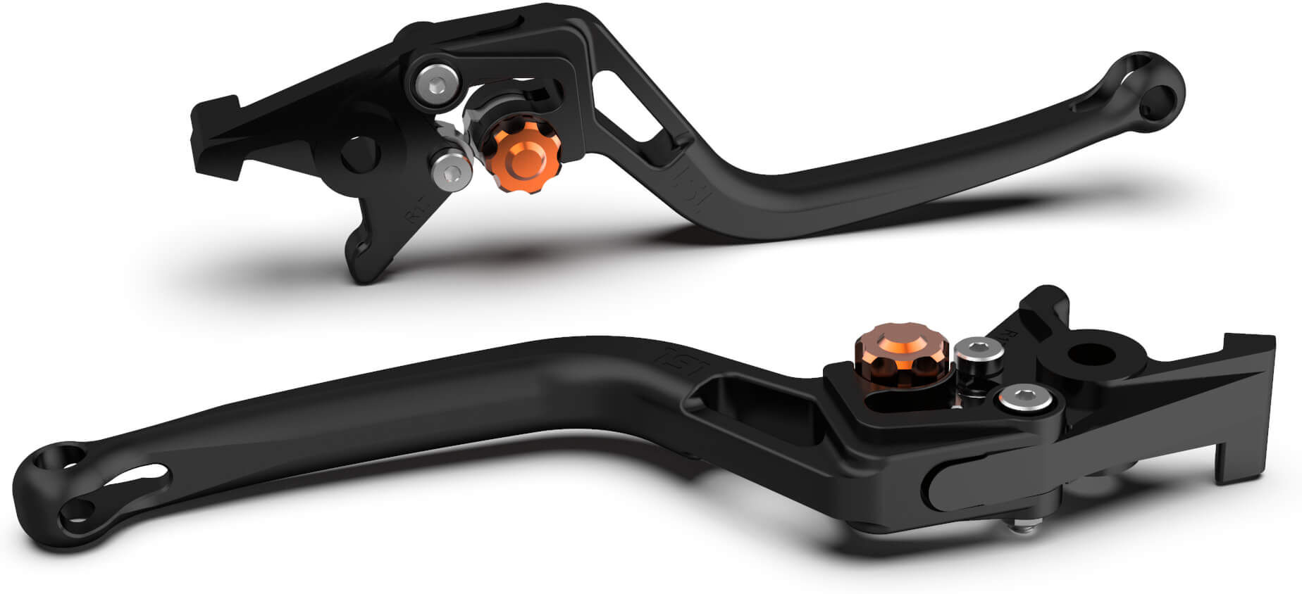 Lsl Clutch Lever Bow L07,Black Pearl Blasted/orange  - Orange