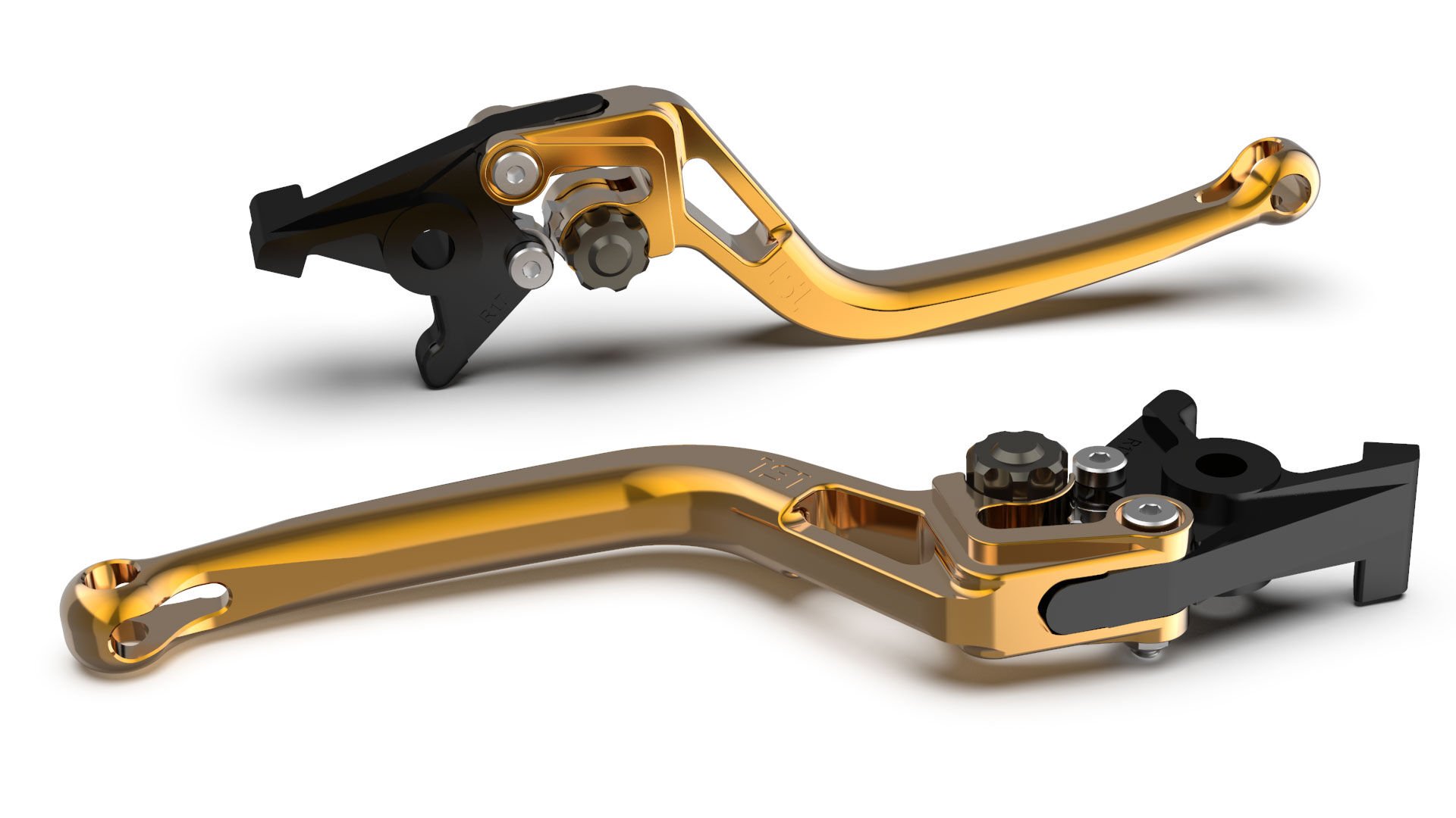 Lsl Clutch Lever Bow L16, Gold/anthracite  - Black Grey