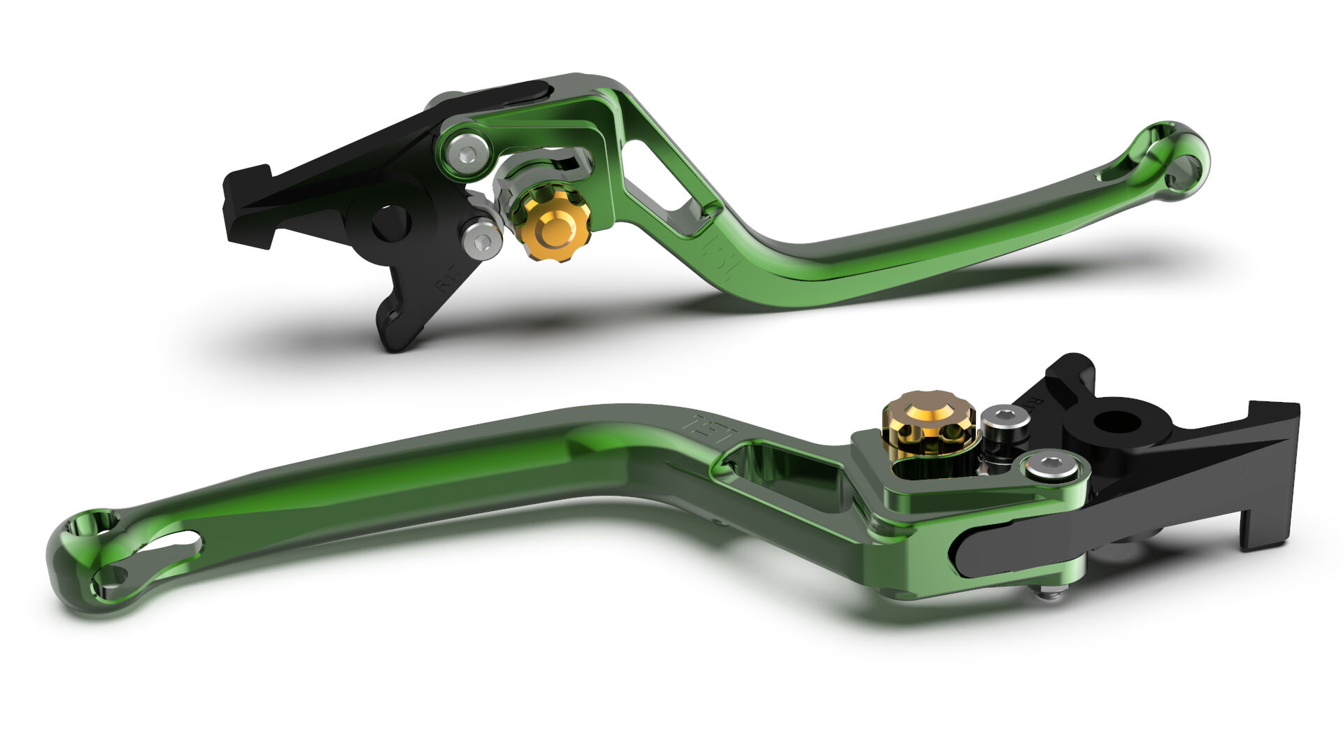 Lsl Clutch Lever Bow L20, Green/gold  - Gold