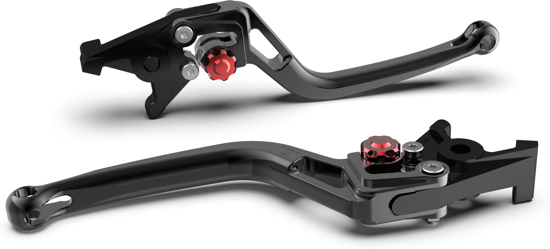 Lsl Brake Lever Bow R15, Black/red  - Red