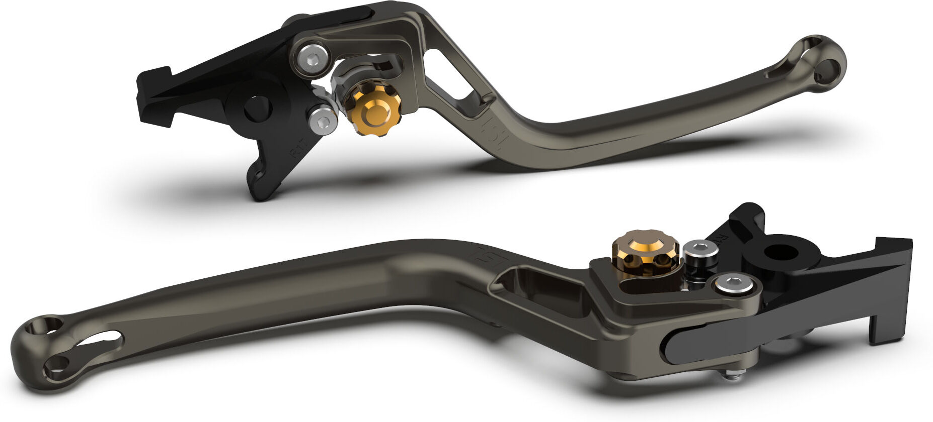 Lsl Brake Lever Bow For Brembo 15/17/19 Rcs, R37r, Anthracite/gold  - Gold