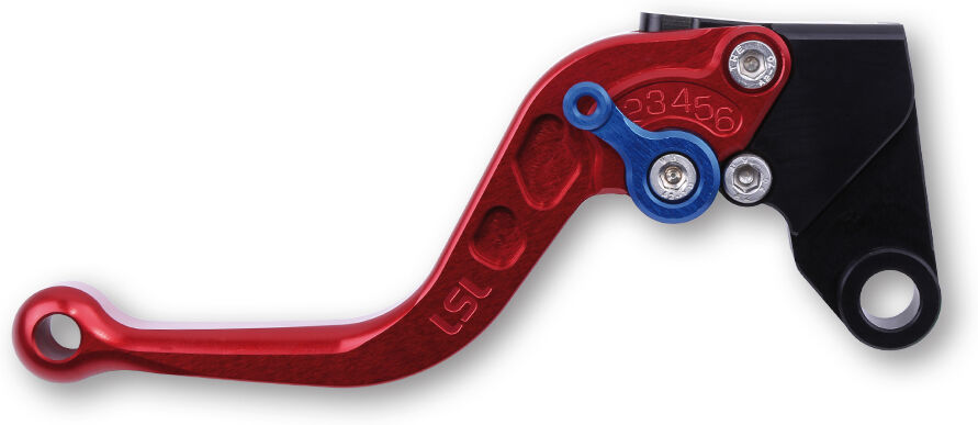 Lsl Clutch Lever Classic L06, Red/blue, Short  - Blue